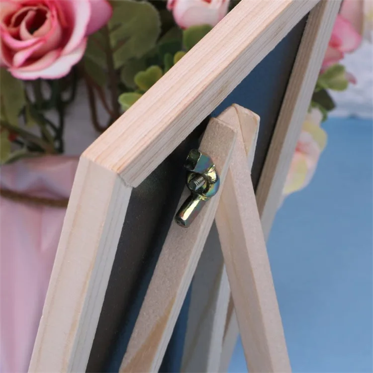 Best selling double sided handcrafted vintage wood-framed lids blackboard table chalk board