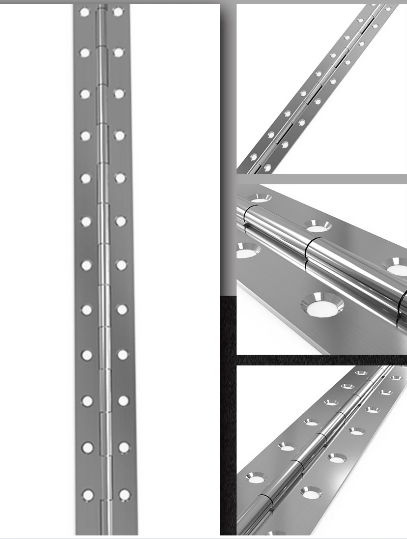 OEM/ODM Custom nice quality nice price hardware kits Stainless Steel galvanized metal door piano hinge