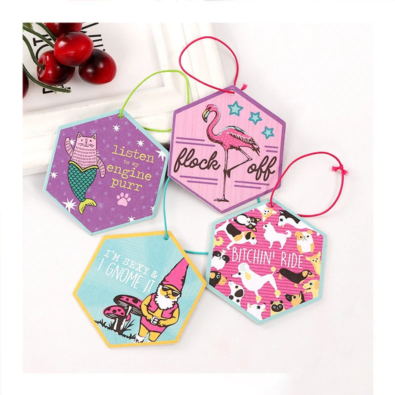 Wholesale Air Fresheners Custom Car Freshener With Your Own Design