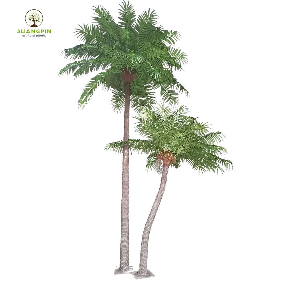 Factory Price Cheap Artificial Coconut Palm Tree For Outdoor Indoor Mall Home Decoration