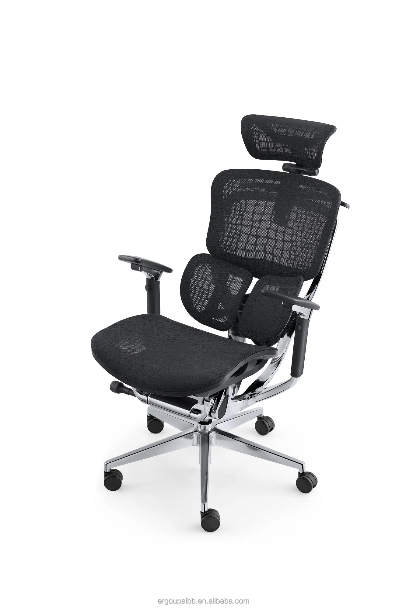 ERGOUP Manufacturer Modern High End Ergonomic Chair Adjustable Lumbar Support 5D Armrests
