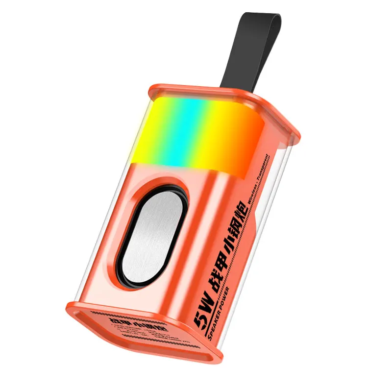 Bike Bluetooth Speaker 5W Mini Speaker with TF Card, USB, FM for Outdoor Activities/Phone