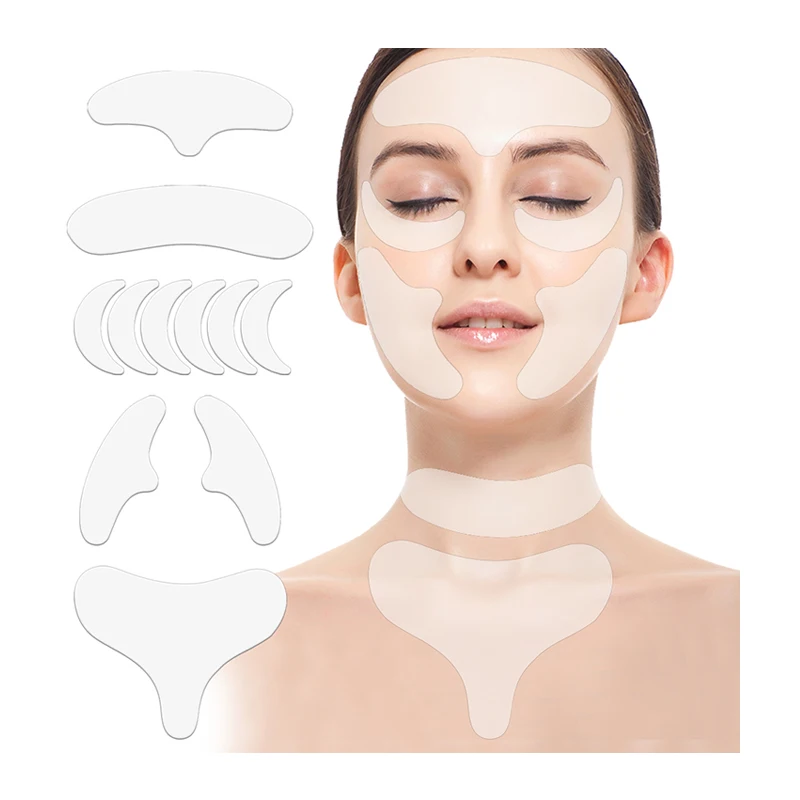 
Gold Hyaloronic Night Set Treatment Lift Silicone Invisible Eye Face Eye Chest Anti Wrinkle Patch Neck Patches Wrinkles For Skin 