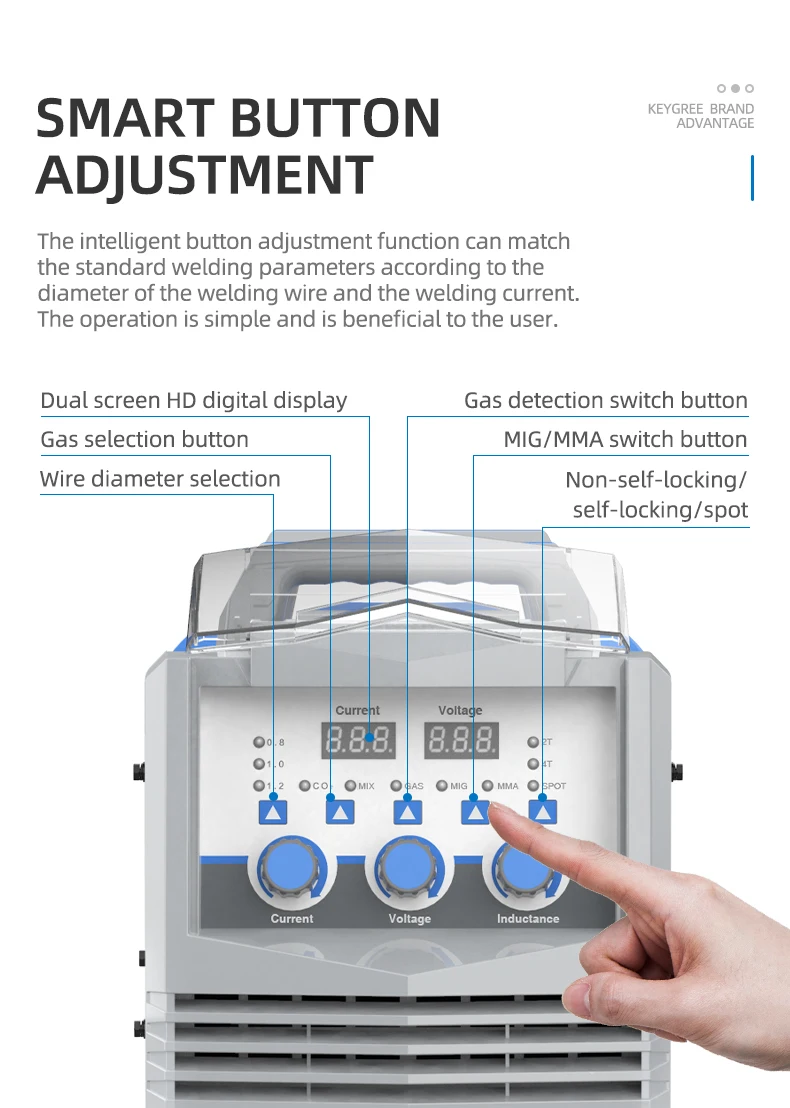 Mig-350 mig mag inverter Industrial co2 mig welder argon mig welding machine