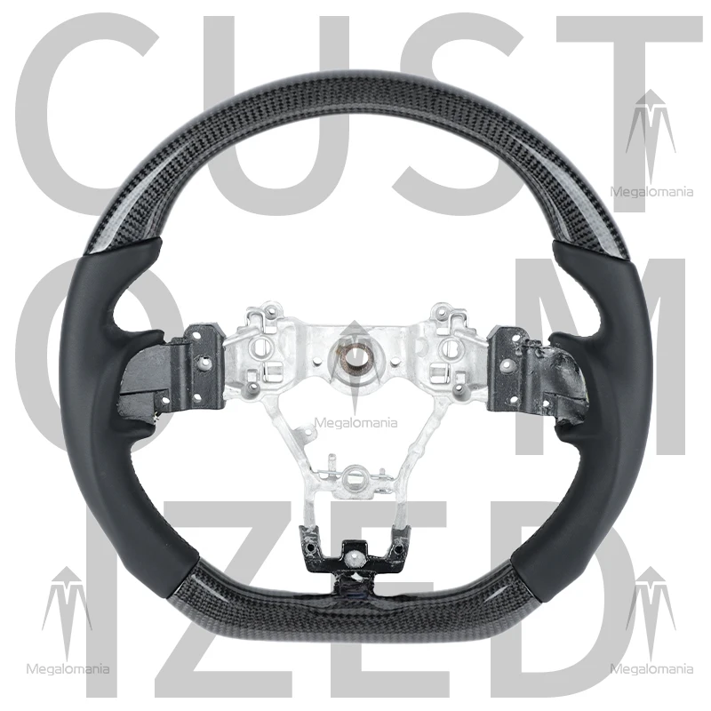 Fit For Subaru Legacy Outback Impreza Forester BRZ STI SVX XV REX WRX Hybrid Custom LED Carbon Fiber Steering Wheel