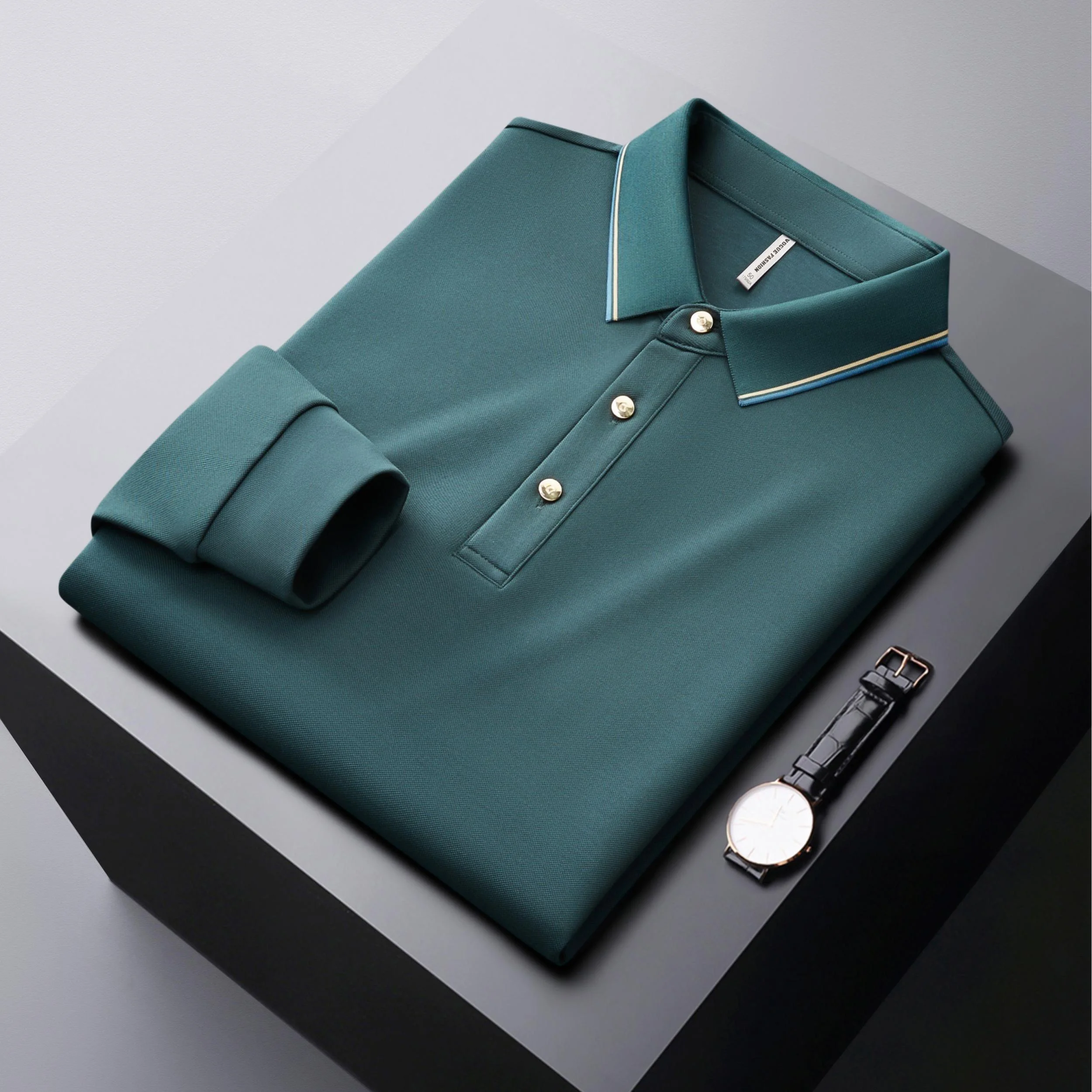 Factory Best Selling long sleeve Golf Polo T-shirts Breathable Men's Wholesale Price Golf Polo Shirts