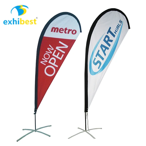 Wholesale Display Accessories Display Beach Flag Custom Flying Banners Teardrop Flags