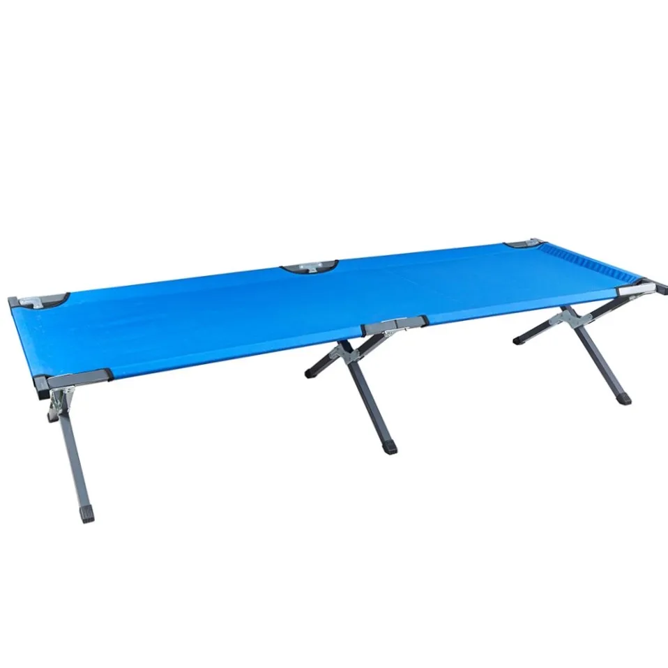 
Single Aluminum lightweight folding camp cot bed military bed with durable carry bag 