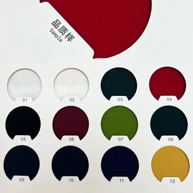 Factory customized 300/320g 65% rayon 30% nylon 5% spandex breathable sweat-absorbing organic fabric for t-shirts