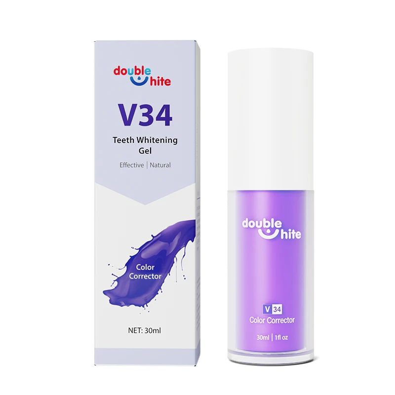 Другие аксессуары для отбеливания зубов V34 фиолетовые продукты частная этикетка
