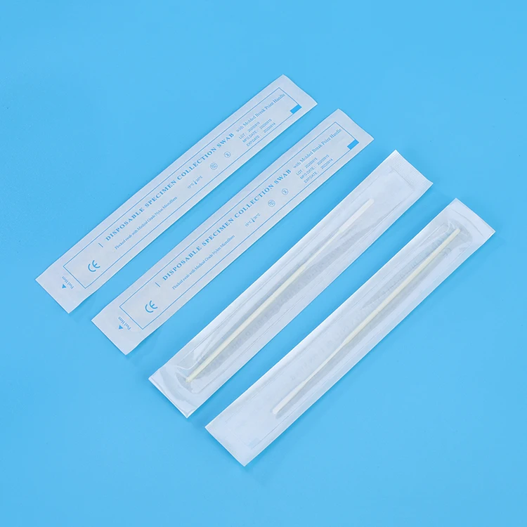 
Jable China Professional Manufacture Nasopharyngeal Flocked Nasal Swab 