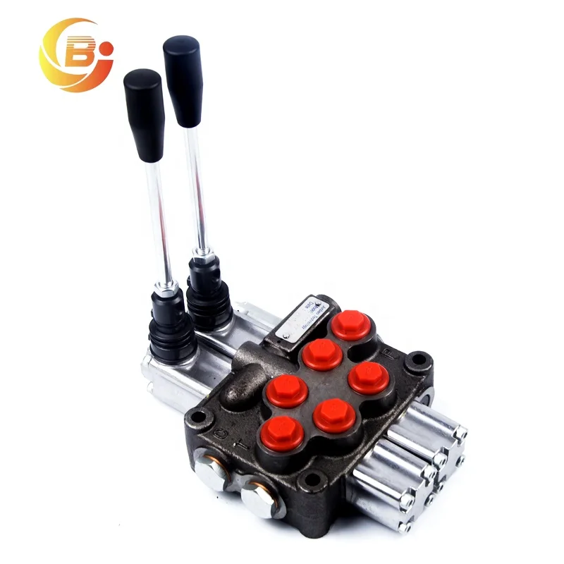 Junbao MB3 2 Spools Hydraulic monoblock Manual Directional Control Valves