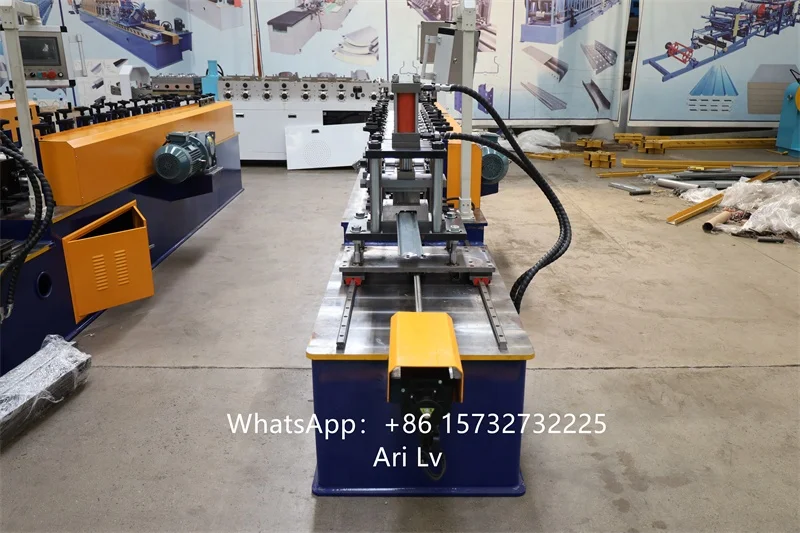 Glazed Steel Roller Shutter Door Making Machinery Factory Price Metal Rolling Door Roll Forming Machine