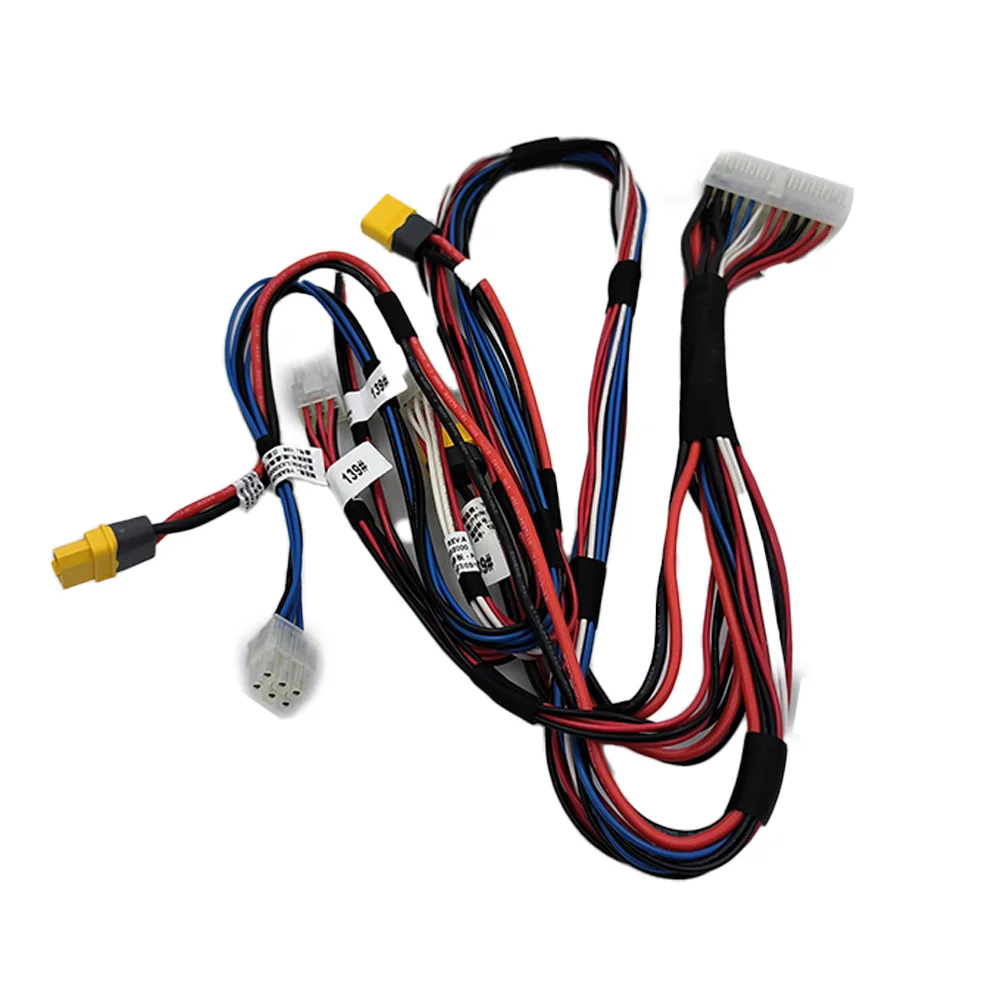 Electrical Headlight Led Lamp Motorcycle Light Bar Wire Harness Cable Assembly