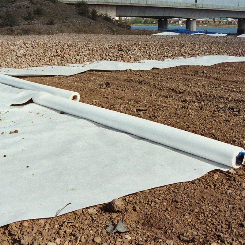 
Wholesale Non-woven Fabric Polyester Filament Geotextile from Factory 