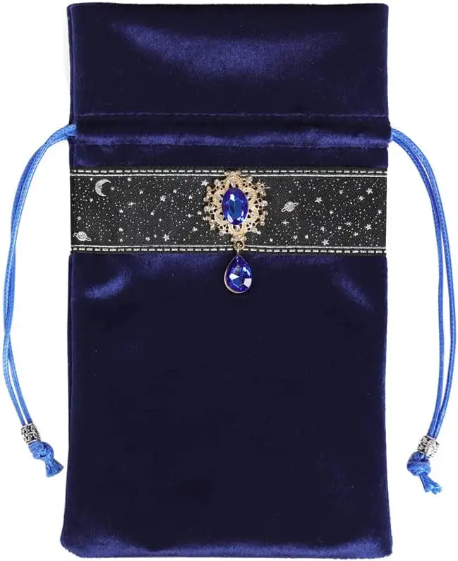 DOARLUO Milky Way Galaxy Tarot Fabric Bag 12 x 20 cm Jewelry / Tarot / Dice / Accessories / Runes / Travel Gift Bag