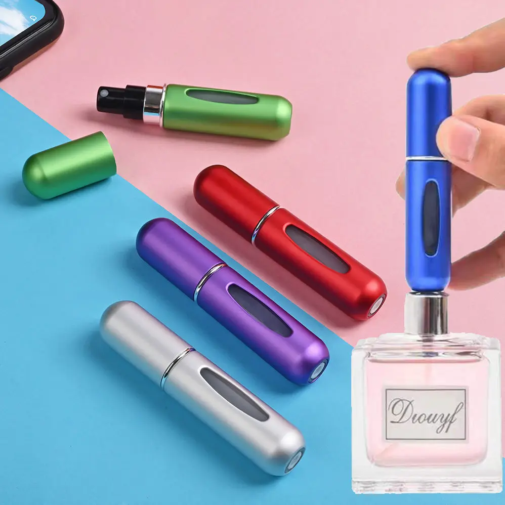 Bottom Fill Perfume Dispenser BottlePortable and Durable Liquid Perfume Spray Dispenser Bottle