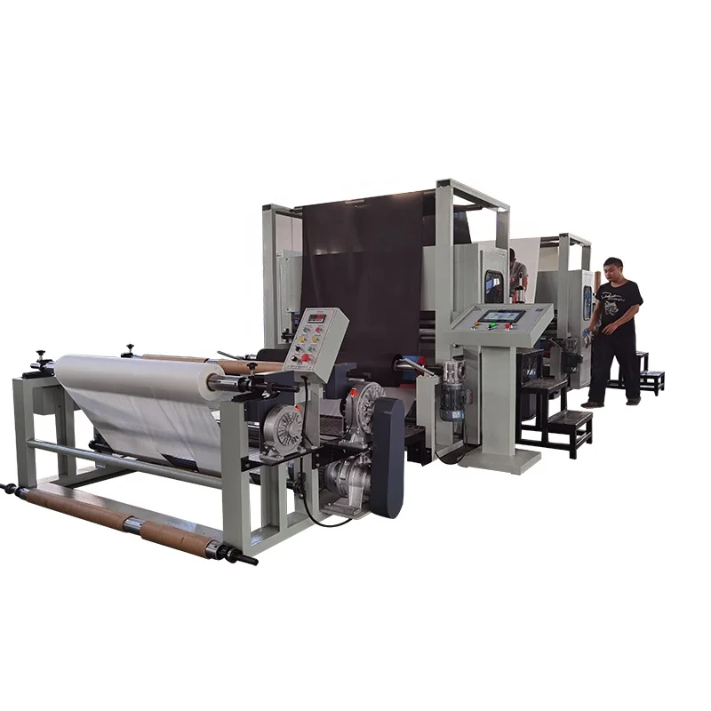 XIE HE hot melt powder cloth laminating machine