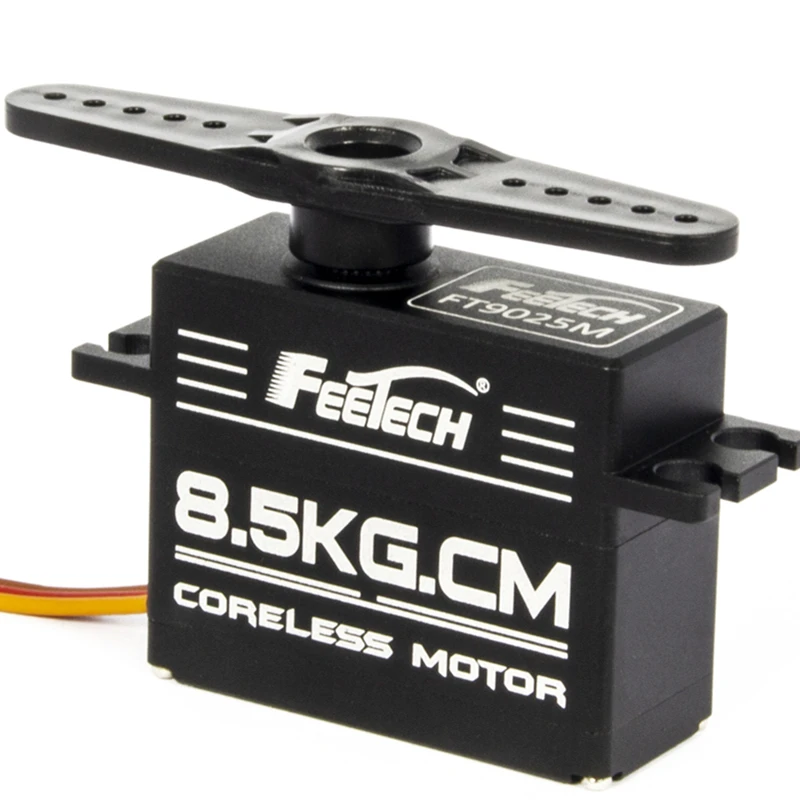 High-Speed Feetech Servo FT9025M 6V 8.5kg PWM Digital Micro Servo Metal Gear Coreless Motor Servo for 1/10 RC Car/robotyka