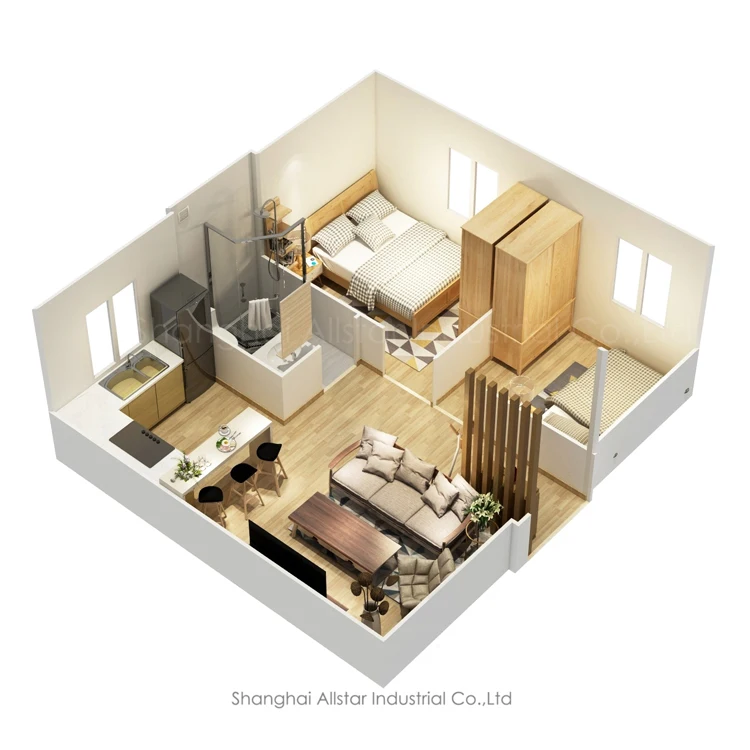 Cheap Structurally stable Expandable Container House with Stable and sturdy structure