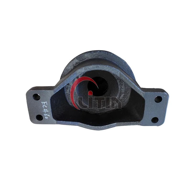 LITIAN Excavator Tension Assy Spare Parts Support Yoke Assy EC55 Track Spring Seat U Joint Yoke