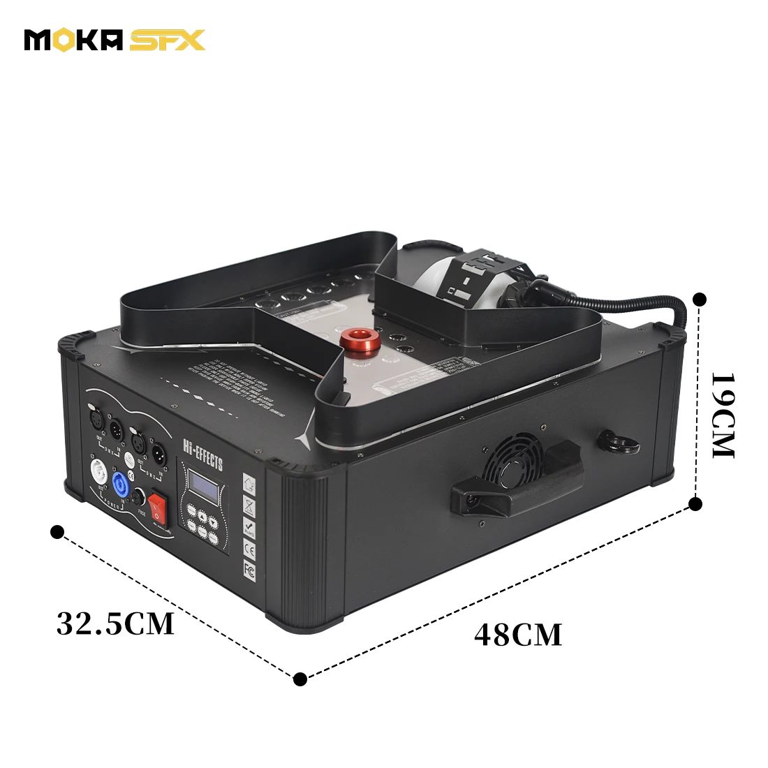 MOKA SFX H-F01 Hi-Super Jet Fog Machine for DJ Nightclub Stage Concert Wedding CO2 Jet Smoke machine Cylinder jet machine Bar