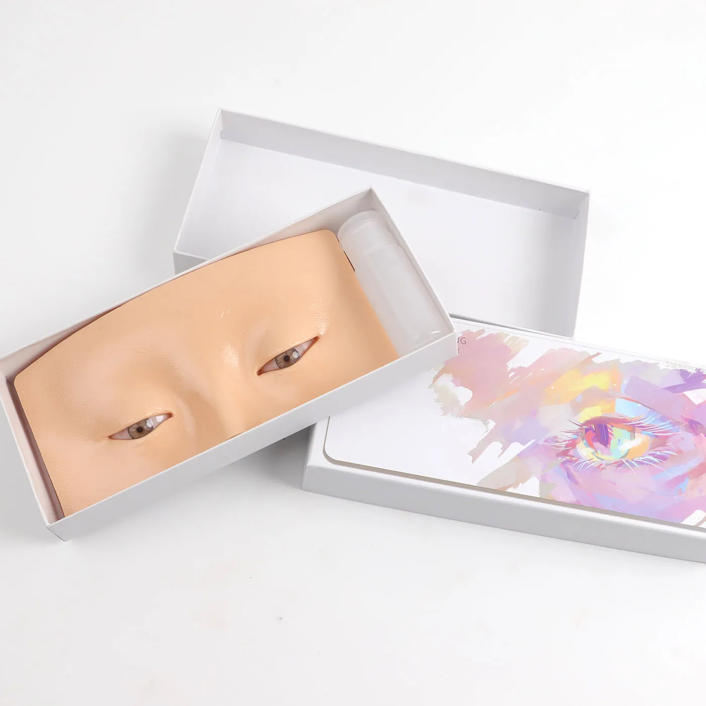 Makeup Training Mannequin Face 5d Silicone Makeup Practice Face Board for Make Up Beginner Training