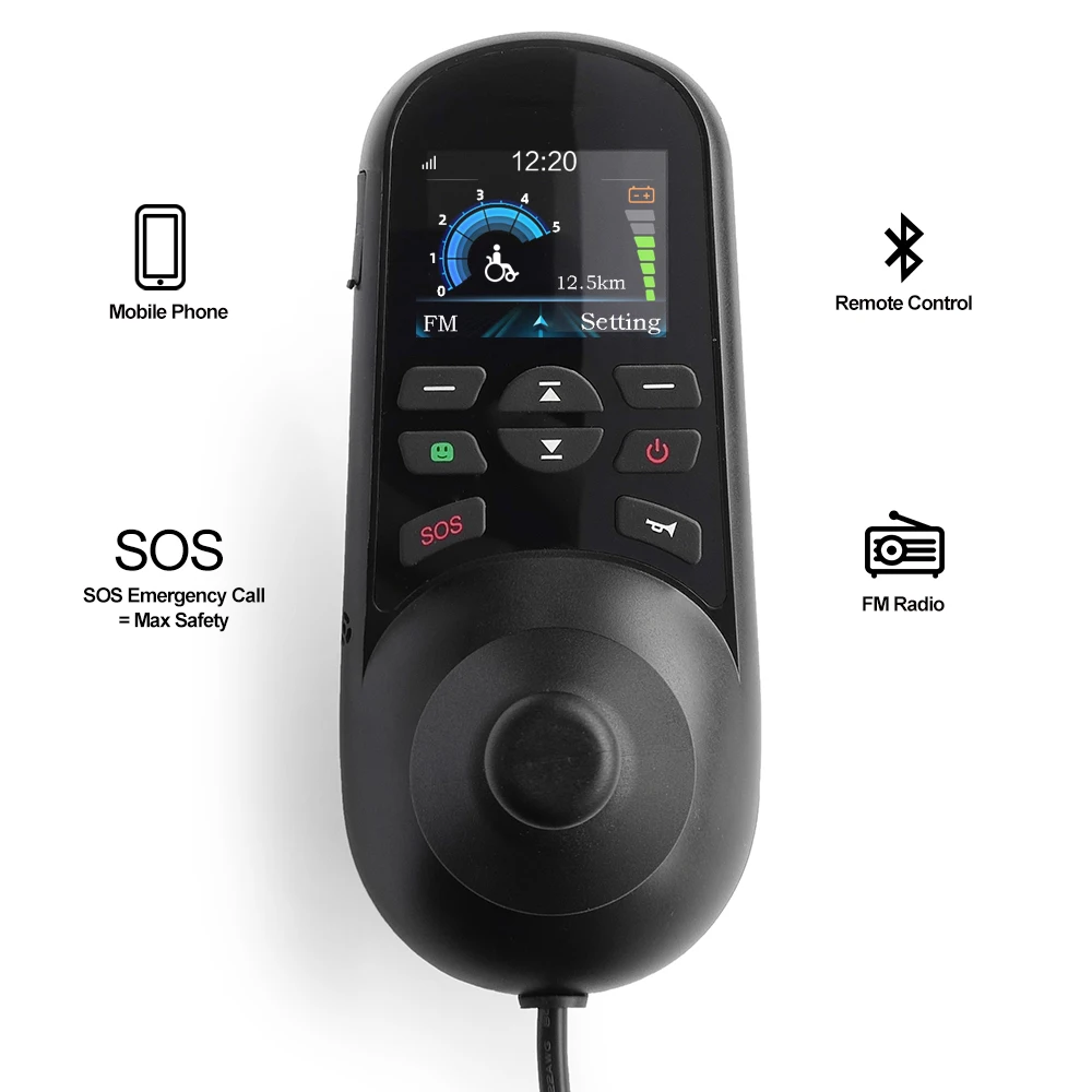 HEDY SEW01 CE MDR High Speed Light Foldable Compact SOS Call FM Remote Control Smart Travel Electric Wheelchair Manufacturer