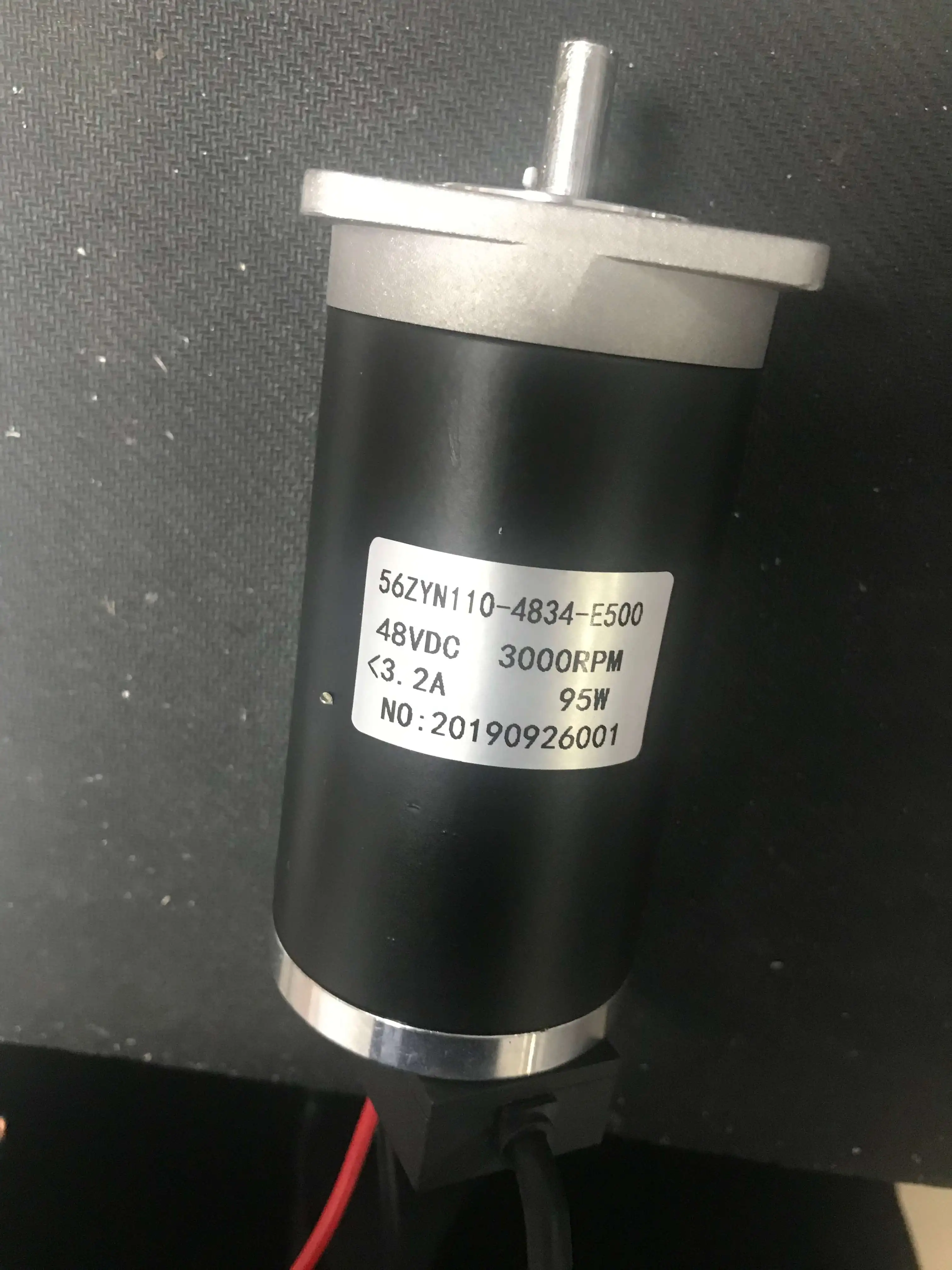 48v DC servomotor brush motor with encoder for CNC machine