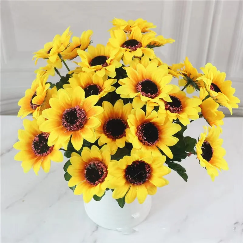 High Quality wholesale artificial flowers artificial Sunflower for home decor