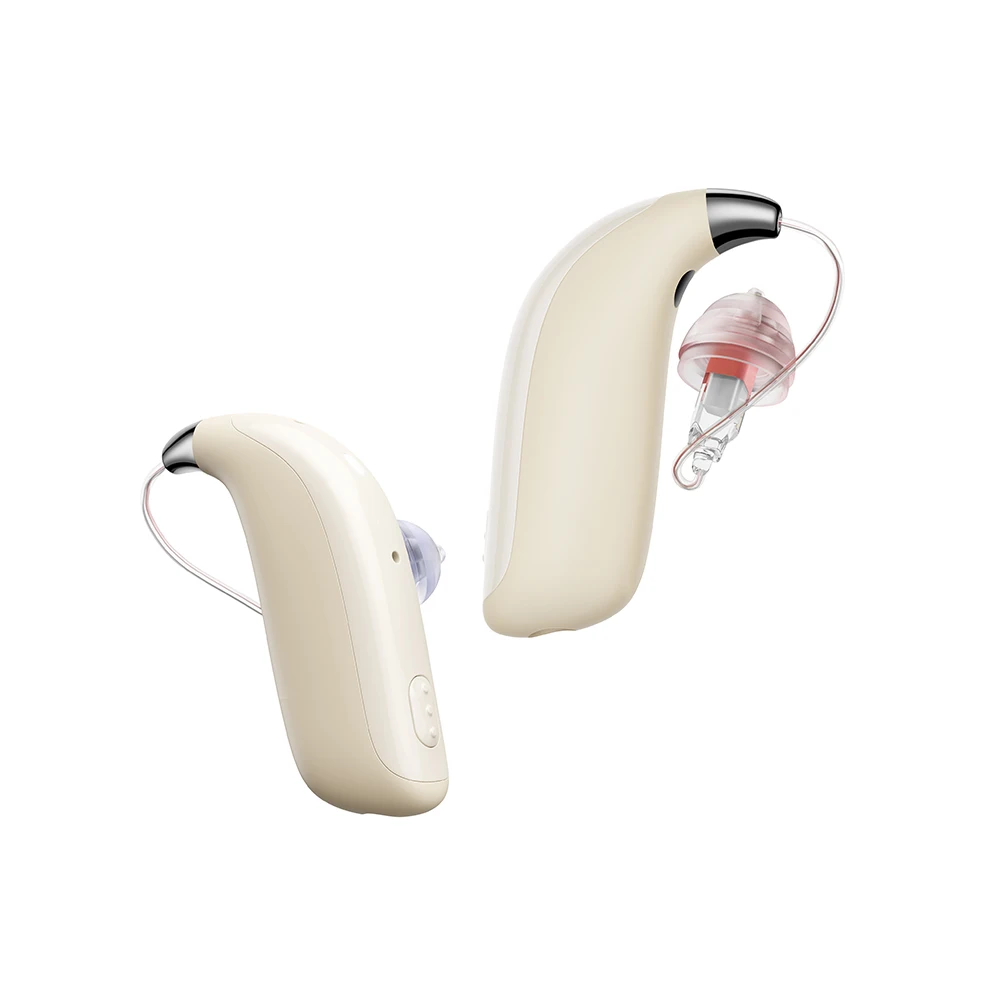 Health Pocket 16-Channel Bluetooth Medical Hearing Aid In-Canal Mini External Multidirectional Digital Ric/Bte Products Earhook