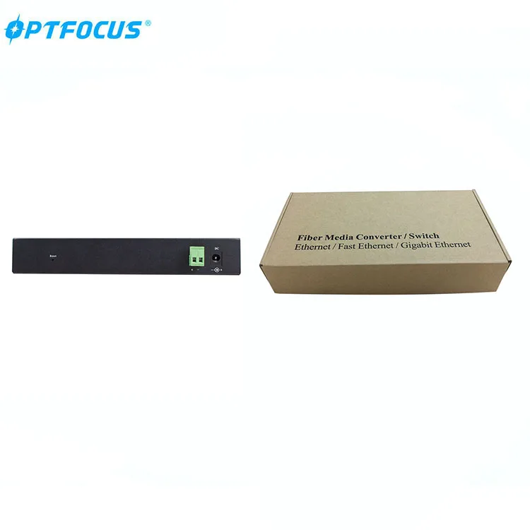 Оптовая продажа 10/100/1000 Мбит/с 8 сетевой порт оптоволоконный ethernet коммутатор