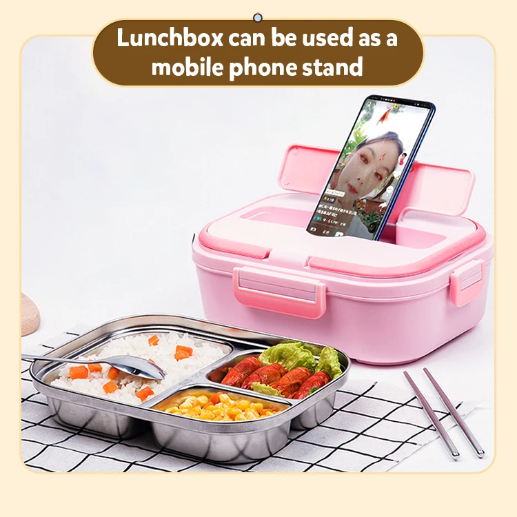 Customized Color Product 12V 120V 1000ml Electric Heatable Portable Lunchbox