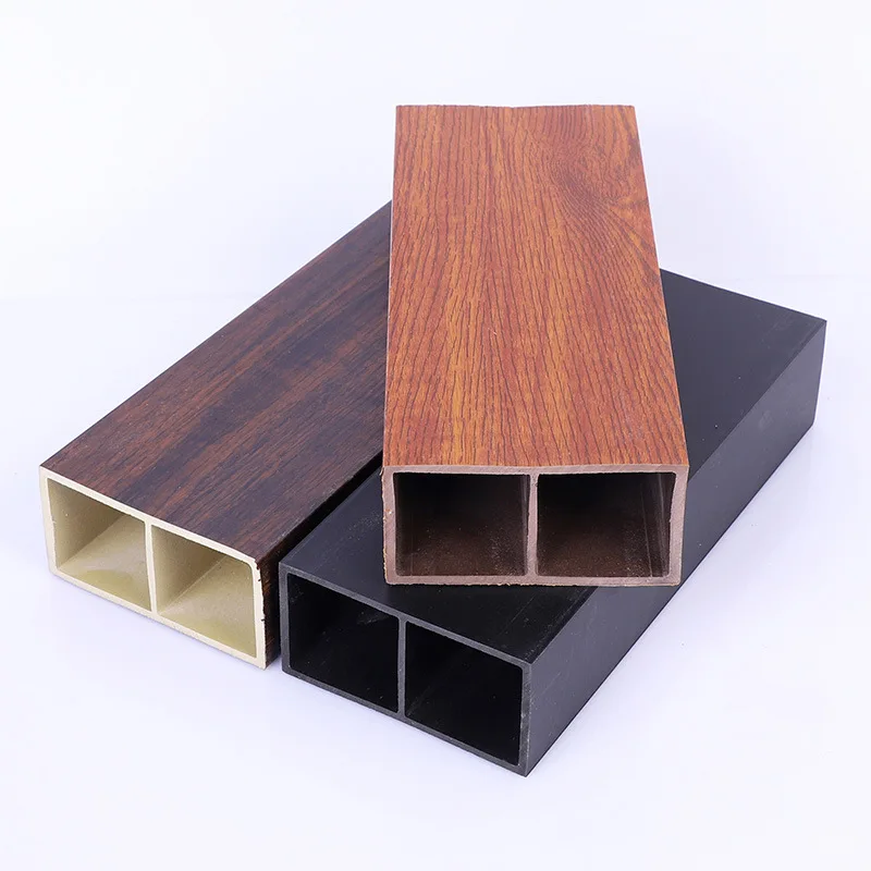 Waterproof WPC Ceiling pvc ceiling panels decoration Wood Square Designs Interior Decoration Ceiling