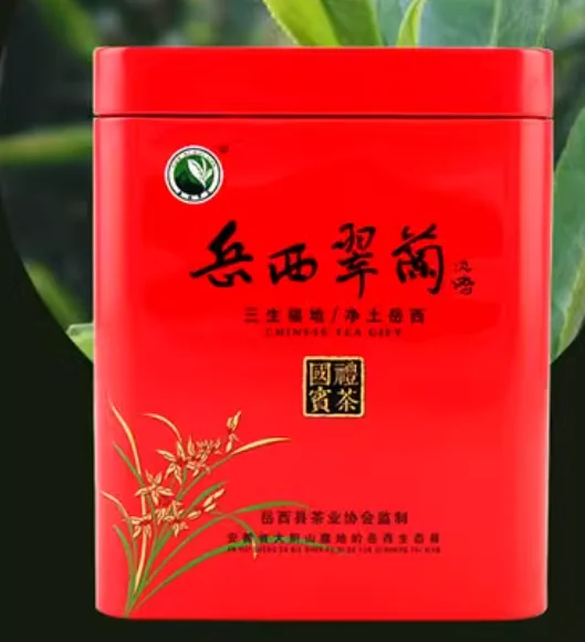 500g Yuexi cuilan Green Tea Anhui Spring Tea Ming Hou Grade Bulk Canned