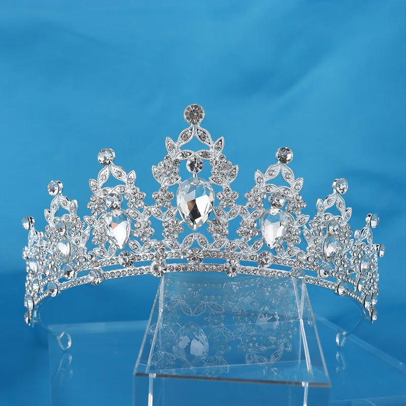 Manufacturer Supplier Queen Crowns Princess Tiara Rhinestone Tiara