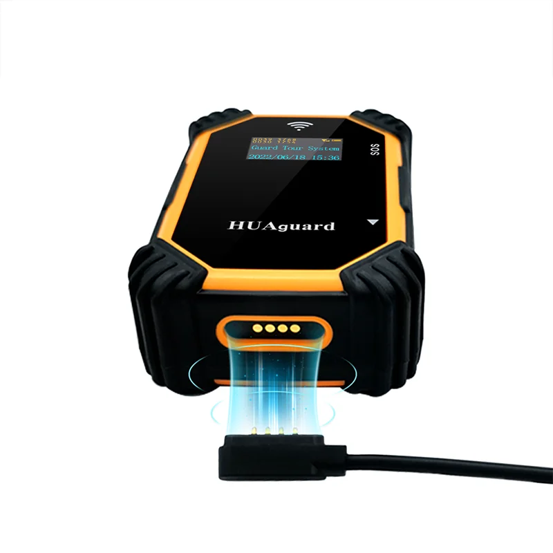 Security Realtime GSM GPS Clocking Alarm Checkpoint Waterproof RFID Guard Tour Patrol System