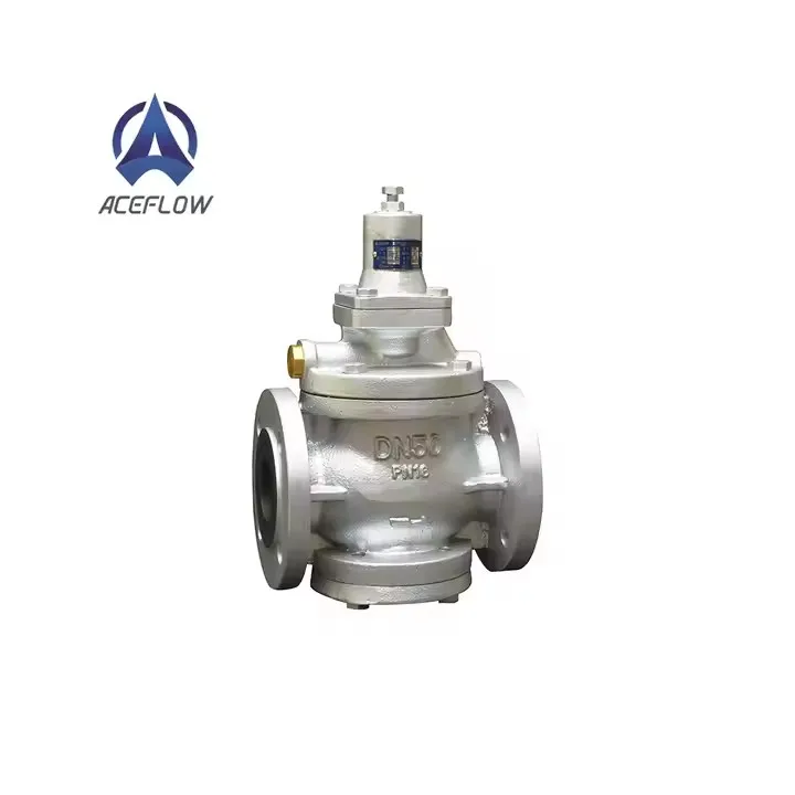 Pressure Reducing Valve For Steam Cast Iron DN15-150 JIS 10K FF / PN16 RF FLANGE