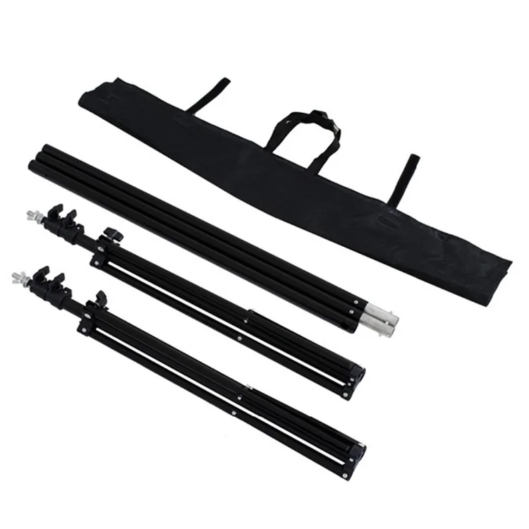 Hot Sale 2.6x3m Photo Studio Background Support Stand Backdrop Crossbar Bracket Kit With Backdrops