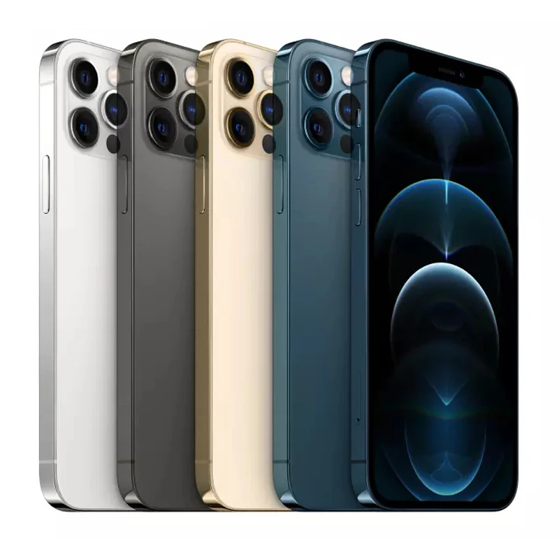 2021 Hot Used 99% New 12 Pro Max 128g 256gb 5g Smart Phone Unlocked Original Mobile Phones For Apple Iphone12 Pro Max