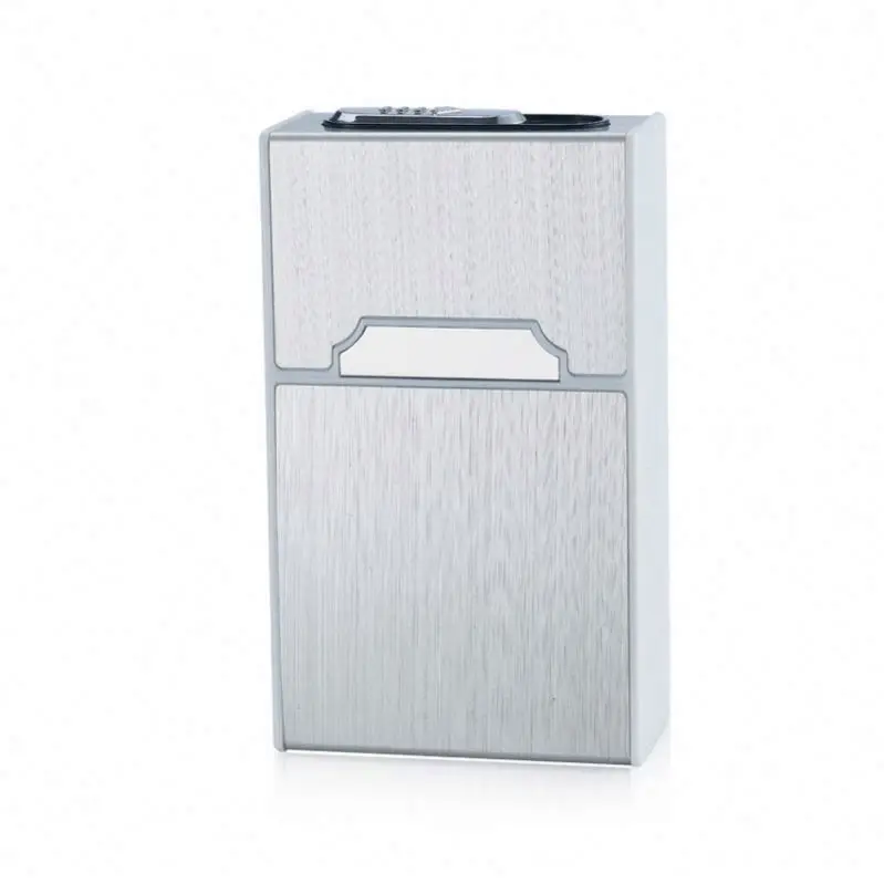 Metal Gold/Silver Double Way Cigarette Case