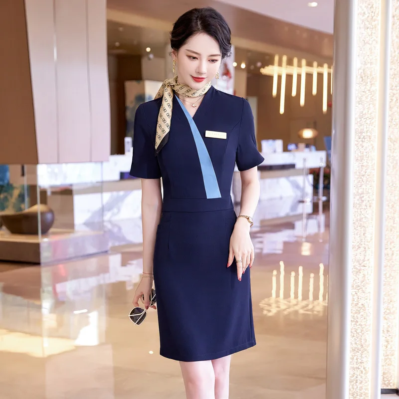 Custom Beauty Salon Work Clothes Foot Massage Shop Foot Bath Technician Clothes Spa Health Club Foot Massage Uniforms