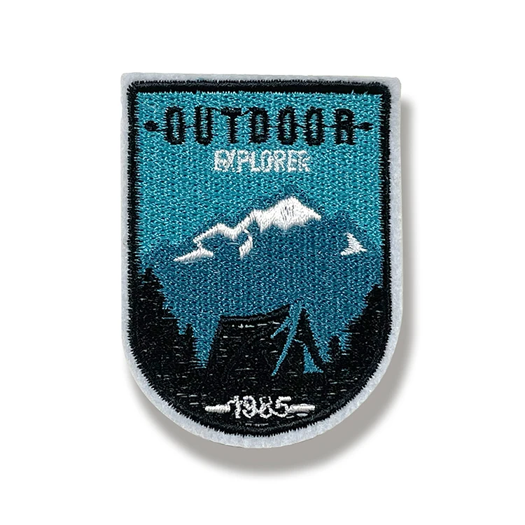 Factory Wholesale Sustainable Characterization Customizing Iron On Repair Removable Patches Labels