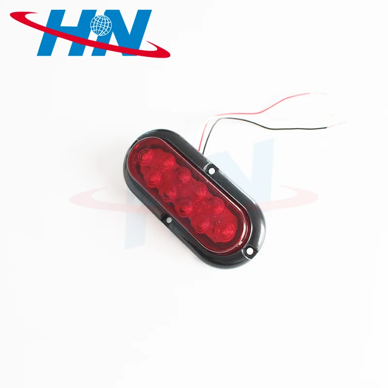 12V 24V новый продук в китайском интернет-магазине высокая яркость светодиодных чипов овальный 6 дюймов водить грузовик