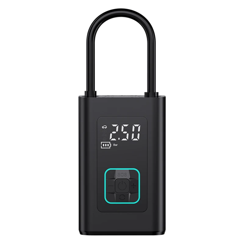 hot sale portablecar tyre inflator pump Wireless Digital Display Portable Car Air Pump Car Tire Pressure Gauge Tire Inflator