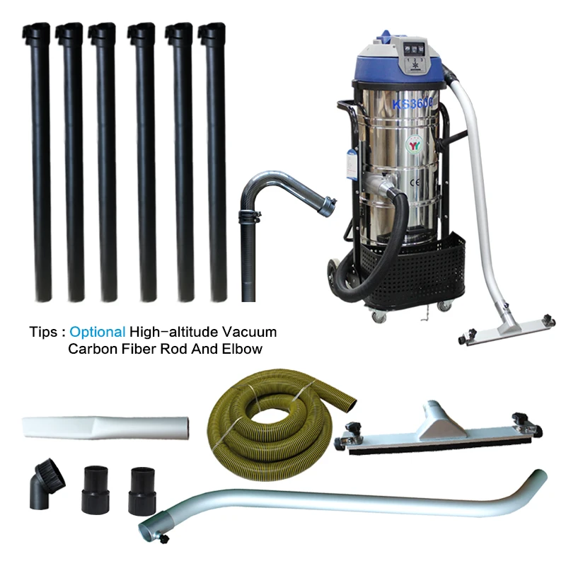 Wholesale High power industrial carbon fiber Gutter Cleaning Tools Gutter Vacuum Cleaning Systems