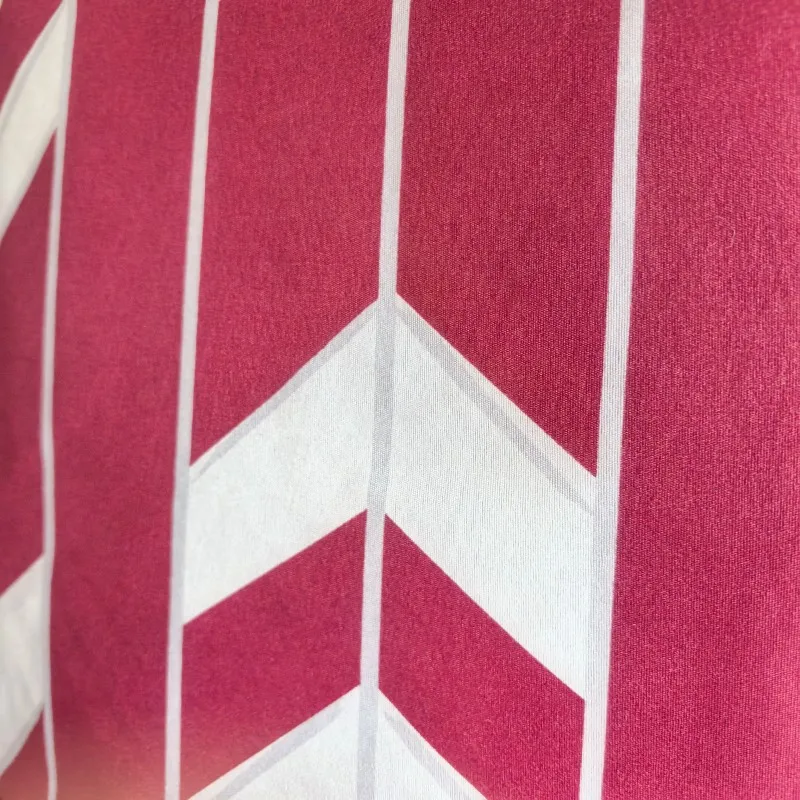 Красная классическая 100% полиэфирная ткань оптом