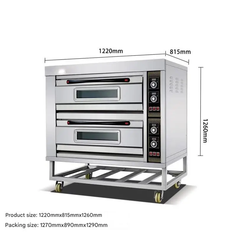 commercial oven for bakery  One layer and one tray, three layers and six trays,  Various styles and specifications bakery oven