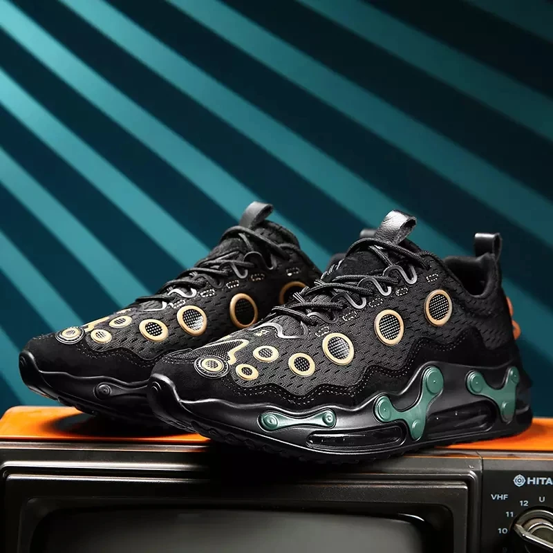 2021 модная Высококачественная новая дизайнерская тканая повседневная обувь, увеличивающая рост, большие размеры Мужская Спортивная обувь