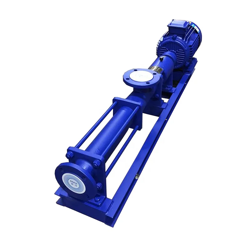 G type single screw pump,horizontal mono screw pump